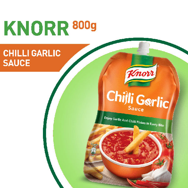 Knorr Chilli Garlic Sauce 800g x 12 Mega International Foods Aust