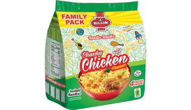 Kolson Chicken Noodles (65g x 04 Packs x 18 Bags)