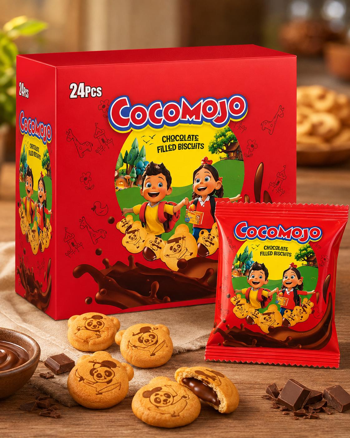 Coco Mojo Chocolate Biscuits Coco Mojo Biscuits (24pouch X 12box) - Image 1