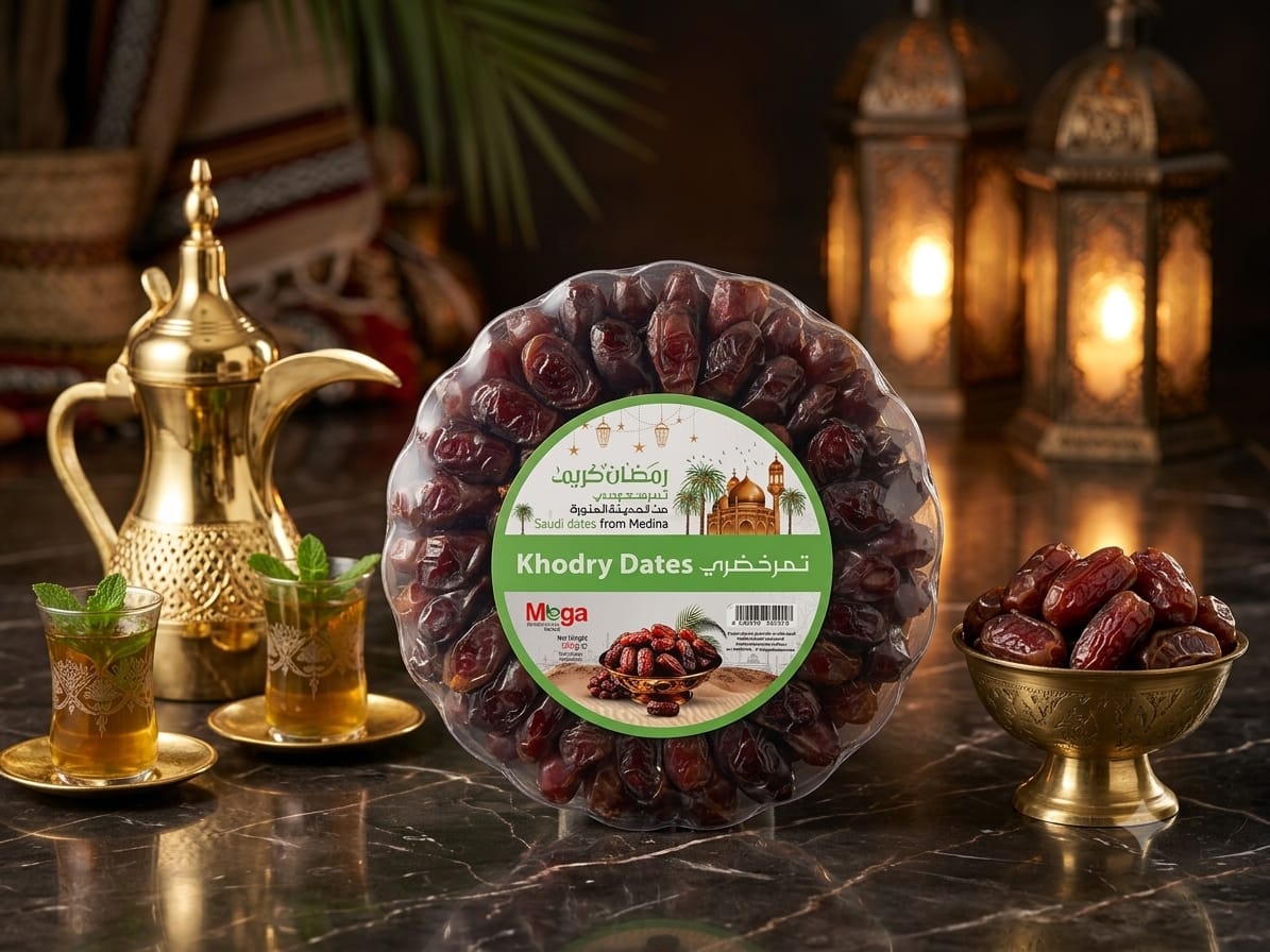 Mega Khodry Dates Mega Khudri Dates 450g X 24 - Image 1